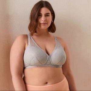 3X Deesse All-Over Lace wireless Padded Bralette